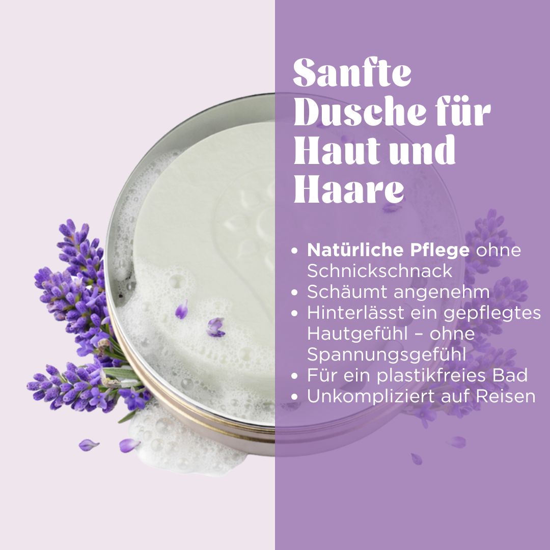 Shower Bar: Lavendel & Argan