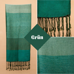 Handgewebter Schal aus Sabra Seide