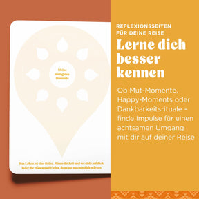 Geschenk: Achtsamkeits Reisetagebuch
