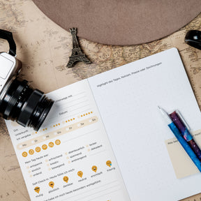 Geschenk: Achtsamkeits Reisetagebuch