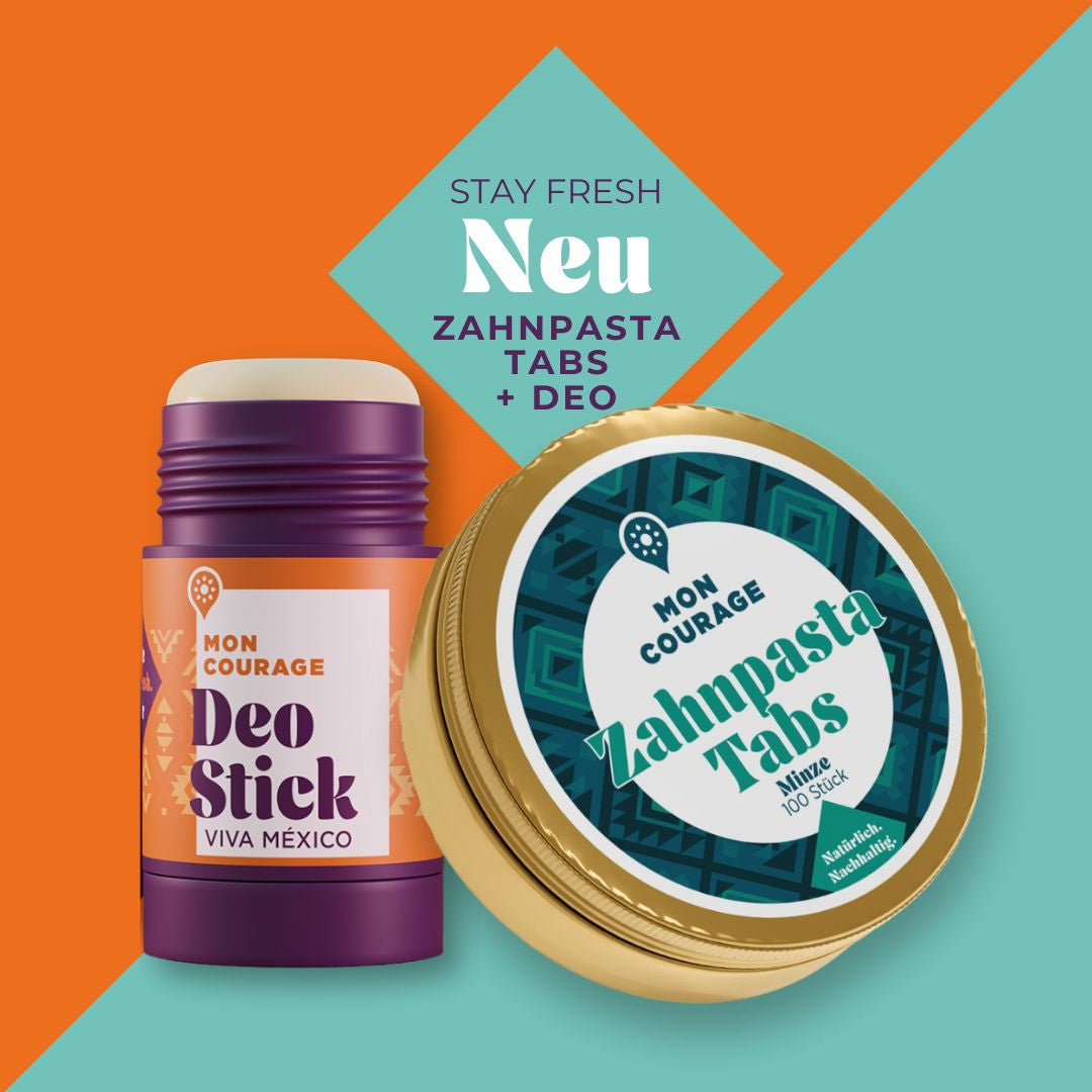 Stay Fresh: Deo Stick & Zahnpasta Tabs